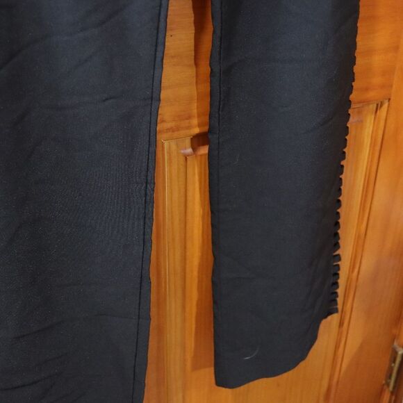 Impulse Black Corset Leg Ladder Cut Out Pants 34 - Picture 2 of 12